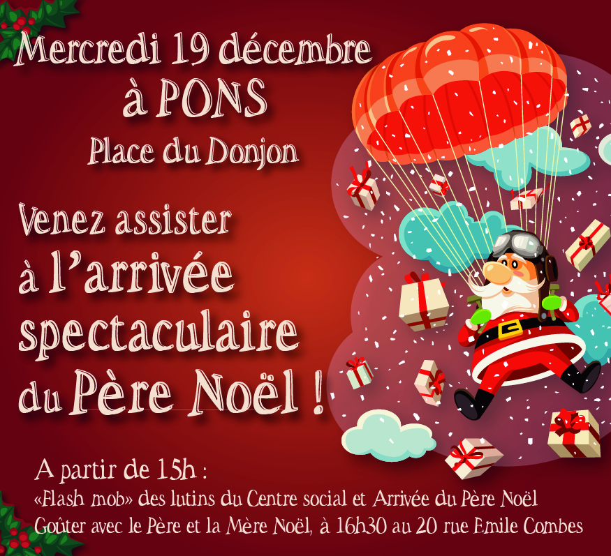 Marché de Noël 2018 - Pons Actions Commerciales - Dimanche 9 décembre 2018